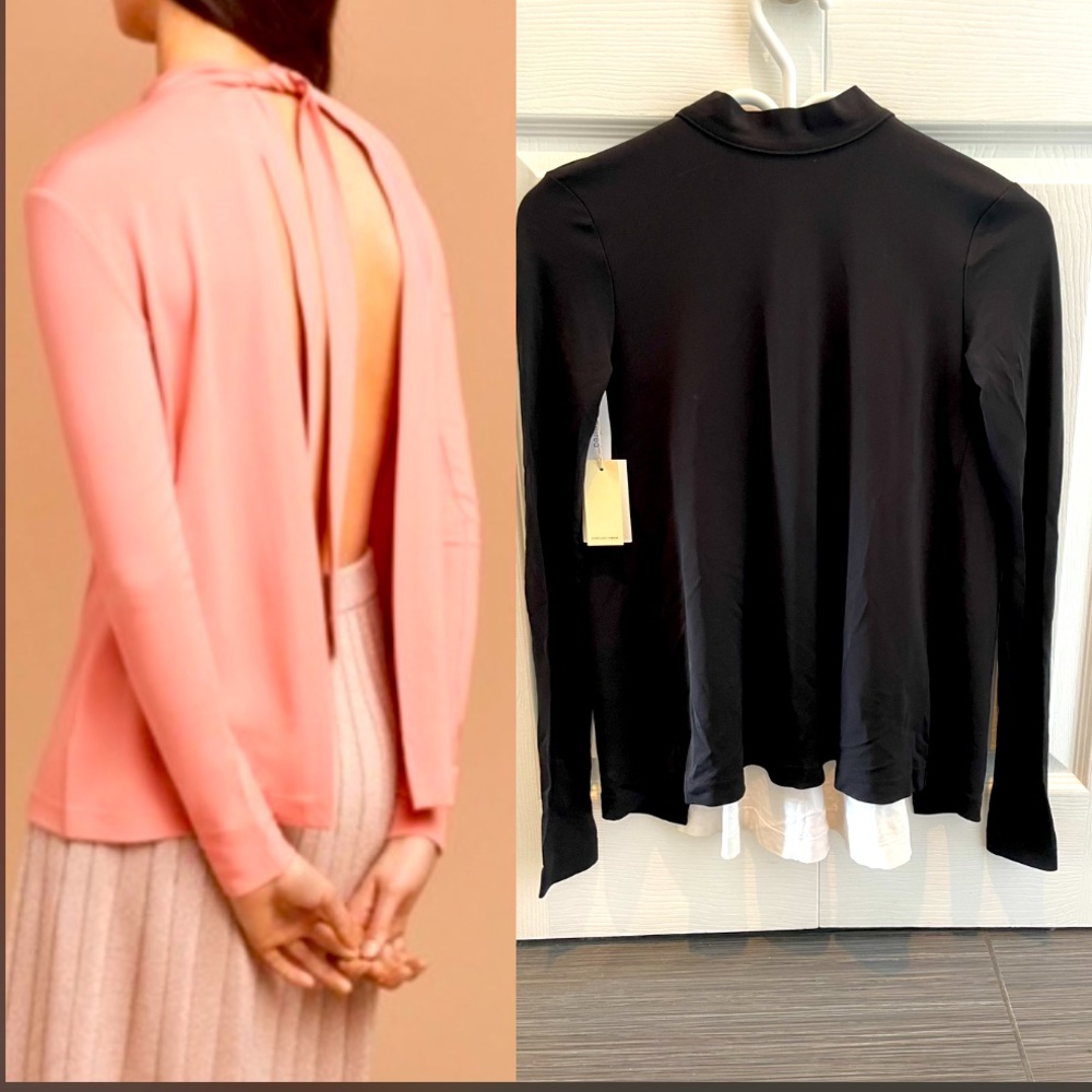 $75 NWT Black Wilfred Chatoyer tee shirt